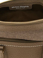 Maison Margiela Gray Calfskin Shoulder Bag