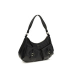 Coccinelle Black Calf Leather Bos Taurus Shoulder Bag