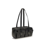 Coccinelle Black Calf Leather Bos Taurus Shoulder Bag