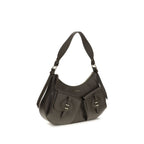 Coccinelle Brown Calf Leather Bos Taurus Shoulder Bag