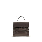 Moschino Brown Goatskin Handbag
