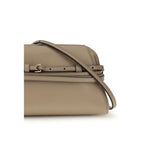 Moschino Beige Goatskin Clutch Bag