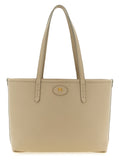 Burberry Beige Calfskin Tote Bag