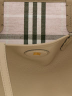 Burberry Beige Calfskin Tote Bag