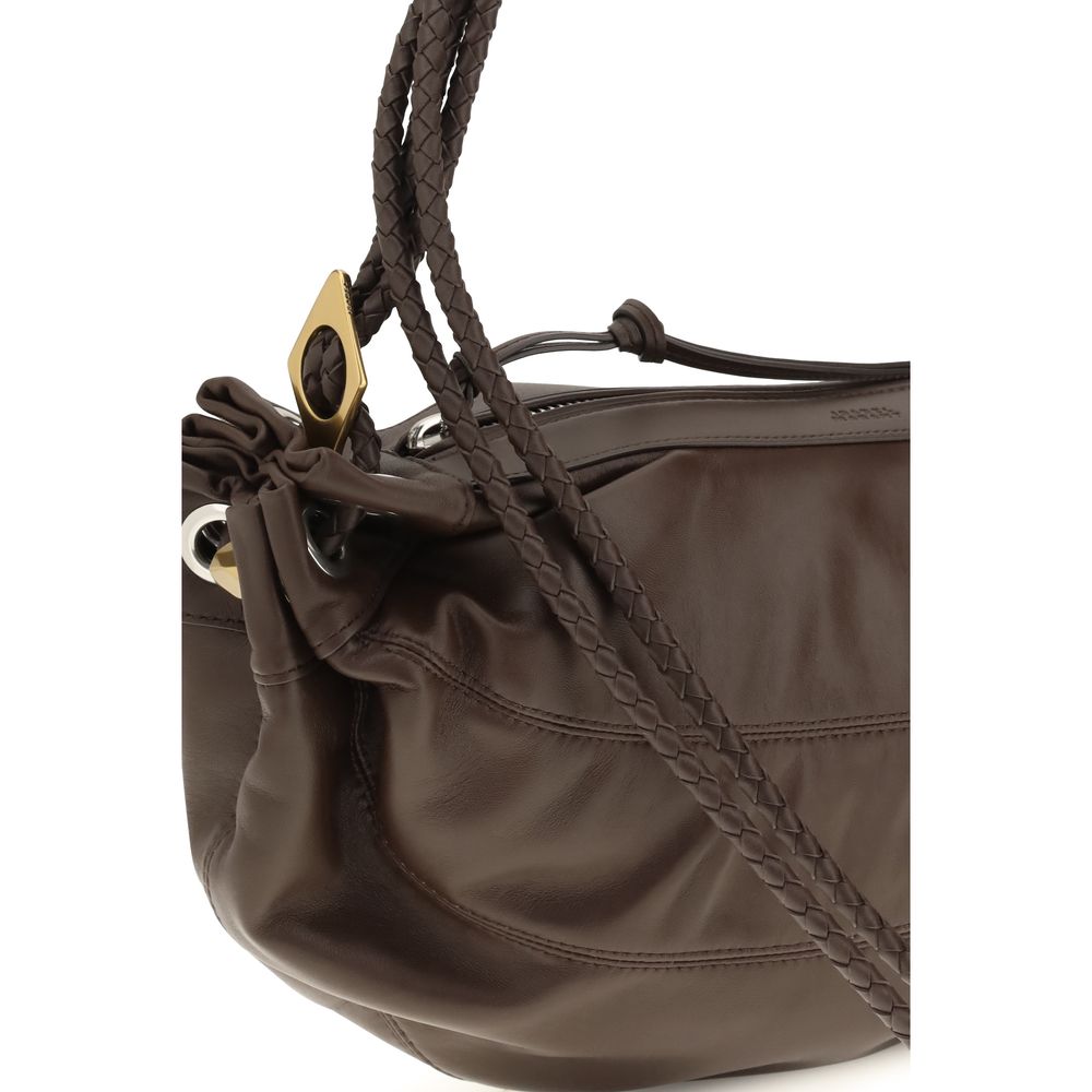 Isabel Marant Brown Lamb Ovis Aries Shoulder Bag