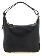 Tod's Black Calfskin Shoulder Bag
