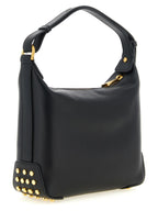 Tod's Black Calfskin Shoulder Bag