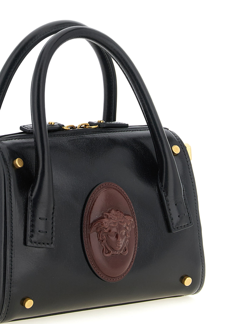 Versace Black Calfskin Handbag