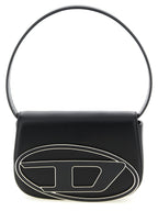 Diesel Black Cowhide Shoulder Bag