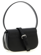Diesel Black Cowhide Shoulder Bag