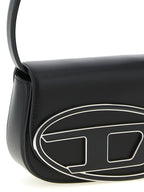 Diesel Black Cowhide Shoulder Bag