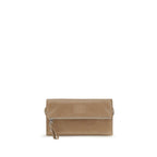 Miu Miu Beige Calf Leather Bos Taurus Clutch Bag
