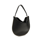 Isabel Marant Black Calf Leather Bos Taurus Shoulder Bag