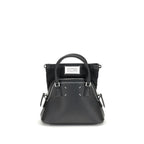 Maison Margiela Black Calf Leather Bos Taurus Handbag