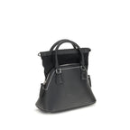 Maison Margiela Black Calf Leather Bos Taurus Handbag