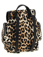 Ganni Brown Recycled Polyamide Backpack