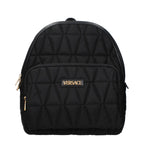 Versace Black Fabric Backpack