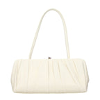 Jil Sander White Leather Shoulder Bag
