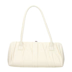 Jil Sander White Leather Shoulder Bag