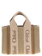 Chloé Multicolor Linen Handbag