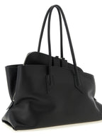 The Attico Black Calfskin Shoulder Bag
