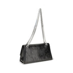 Tory Burch Black Suede Leather Shoulder Bag