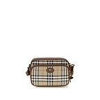 Burberry Beige Cotton Shoulder Bag