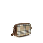 Burberry Beige Cotton Shoulder Bag