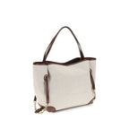 Chloé Beige Cotton Shoulder Bag