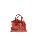 The Attico Red Calf Leather Bos Taurus Handbag