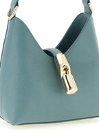 Furla Blue Calfskin Handbag