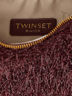 Twinset Bordeaux Polyester Handbag
