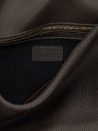 PINKO Brown Lamb Leather Shoulder Bag