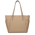 Michael Kors Beige Leather Shoulder Bag