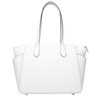 Michael Kors White Leather Shoulder Bag