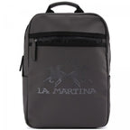 La Martina Gray Polyethylene Backpack