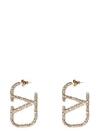 Valentino Garavani Gold Brass Earrings