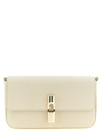 Furla White Calfskin Crossbody Bag