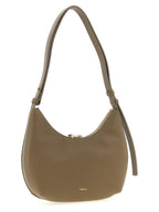 Furla Beige Calfskin Shoulder Bag
