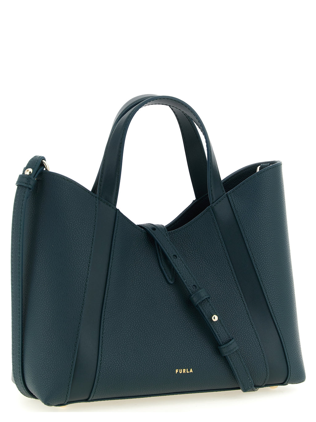 Furla Bicolor Calfskin Tote Bag