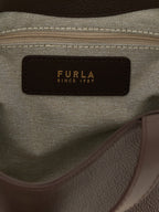 Furla Brown Calfskin Tote Bag