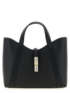 Furla Black Calfskin Tote Bag