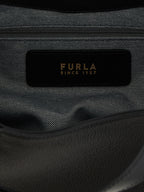 Furla Black Calfskin Tote Bag