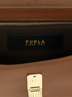 Furla Brown Calfskin Crossbody Bag