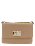 Furla Beige Calfskin Crossbody Bag