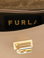 Furla Beige Calfskin Crossbody Bag