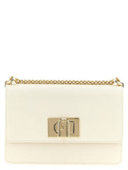 Furla White Calfskin Crossbody Bag