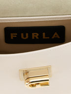 Furla White Calfskin Crossbody Bag