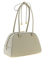 Furla Gray Calfskin Handbag