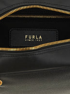 Furla Black Calfskin Handbag